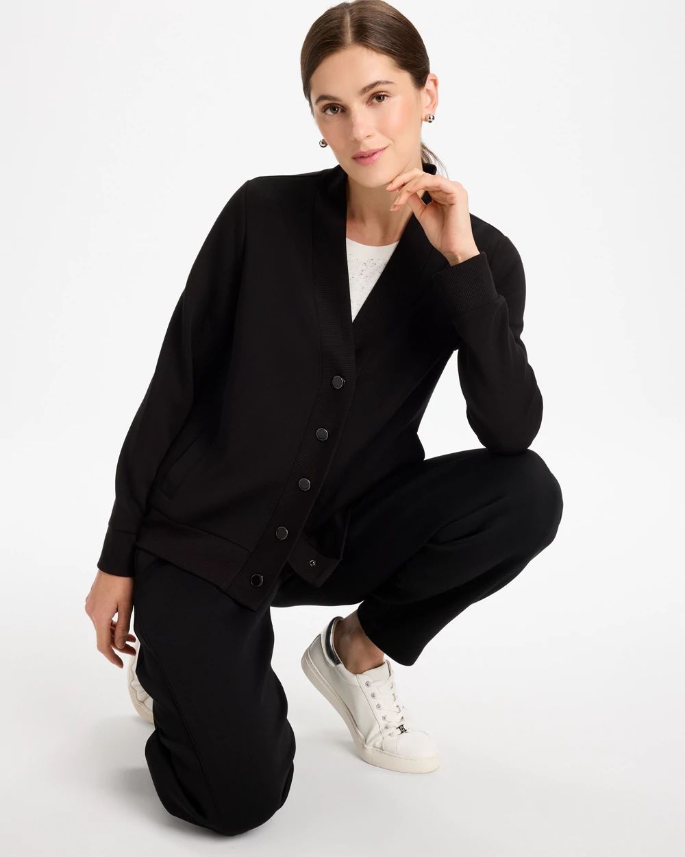 Zenergy® Soft Rib Detail Cardigan | Chico's